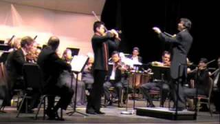 Yang Liu plays Nielsen violin concerto 1st movt pt1 [upl. by Alegna]