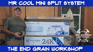 MrCool DIY Mini Split AC System Installation  The End Grain Workshop [upl. by Merril]