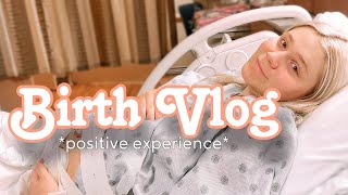 BIRTH VLOG  Welcoming Our 3rd Baby positive fast labour [upl. by Walter85]