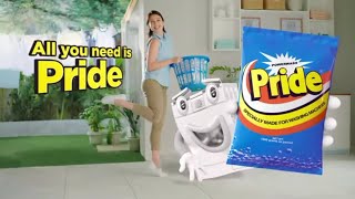 Pride Washing Machine Detergent quotVoicequot TVC 30s 20212023 [upl. by Amethist121]