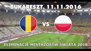 11112016 ● Rumunia  Polska 03 ● skrót meczu ● polski sektor ● gole [upl. by Cathe]