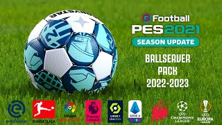 PES 2021 Ball Server Pack V20 AIO by Hawke [upl. by Nodnarb]