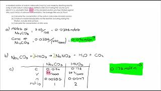 AQA Alevel Chemistry  Amount of substance  PART 5 [upl. by Lara]