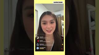 Francine Diaz IG live to clarify the issue between Seth Andrea and herself ♥️ [upl. by Yevad]