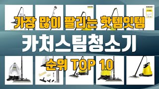 카처스팀청소기 TOP10 인기제품 상세 리뷰 추천 [upl. by Epoillac651]