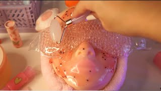 🍉ASMR Skincare on Mannequin Layered Sounds asmr skincare [upl. by Hobbs361]