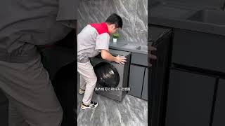 Before installing the washing machine you must prepare this small space water stop faucet in advance [upl. by Htrahddis]