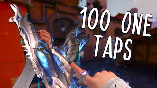 100 One Taps Valorant [upl. by Vanden]