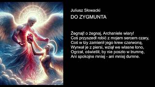 Juliusz Słowacki  DO ZYGMUNTA [upl. by Hibbitts]