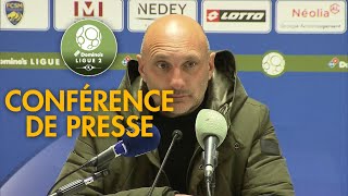 Conférence de presse FC SochauxMontbéliard  AC Ajaccio  00   201819 [upl. by Ahs750]