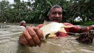 Asian Country Fishing World Awesome Traditional Fishing Festival Of Village And Popular Fish Hunter [upl. by Mloc]