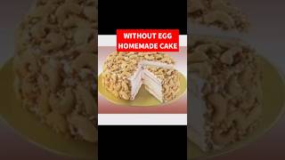 Eggless Maida Cake No Condensed Milk  No Egg  only milk Powder YouTubeShorts EgglessCake Viral [upl. by Kimmi]