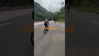 Kennon road uphill cycling baguioride kennonroad [upl. by Akcira]