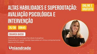 Altas habilidades e superdotação avaliação psicológica e intervenção [upl. by Lardner311]