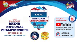 Camren Spangler vs Brian Bessert  Draw 1  USA Curling Arena National Championships C [upl. by Nylirek]