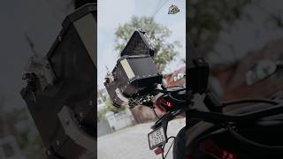 35L Motocrux alluminium top box  Dominar  Motohawk [upl. by Leinaj]