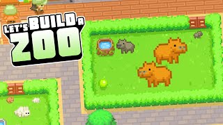 NEW ZOO GAME Hybrids Capybara  Morality Meter  Lets Build A Zoo [upl. by Reve]