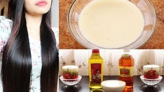 DIY Hair Mask for Frizzy Dry and Damage Hair and Hair Growth [upl. by Aiyt]