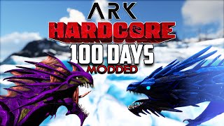 I Spent 100 Days in Modded Ark Using The Biggest Mod Possible Heres What Happened [upl. by Farrand]