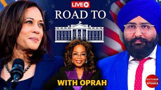 🔴 Kamala amp Oprah LIVE  Watch Party  Outsider Speaks [upl. by Jaime]