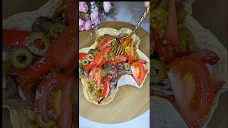 Edible plate 🥗 recipe tasty food delicious cooking easyrecipe shorts shortvideo [upl. by Funk]