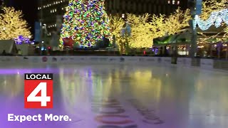 Ice skating rink at Campus Martius opens this weekend [upl. by Arlin158]