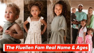 The Fluellen Fam Members Real Names And Ages 2023 [upl. by Eineg]