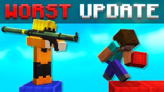 Hypixel Added Guns to Bedwars… [upl. by Ridan]