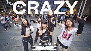 KPOP IN PUBLIC LE SSERAFIM 르세라핌  CRAZY Dance Cover in Australia [upl. by Eidac740]