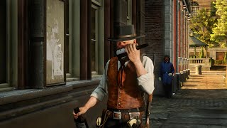 Secret Cutscene of Hosea in Saint Denis  RDR2 [upl. by Deutsch]