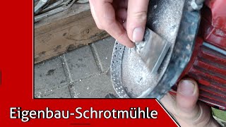 Eigenbau Schrotmühle für 0€  der Prototyp 600 Watt [upl. by Euqirrne]