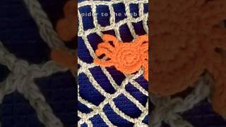 Crochet Halloween Web and Spider shorts [upl. by Musser]