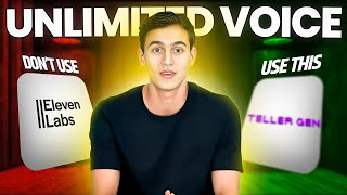 Unlimited AI Voice Generator Website 😳Eleven labs alternative free 🔥Text to speech🤫 best ai voice [upl. by Anayaran]