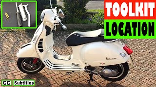 2023 Vespa GTS 300 Super Tech walkaround video V5380 [upl. by Kylander355]