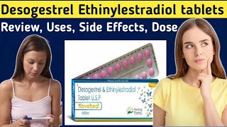 Desogestrel and ethinyl estradiol tablets usp uses in hindi  Review Noveheal tablets  Uses Dose [upl. by Vanderhoek]