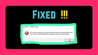 Fix UCRTBASEDLL not found error English [upl. by Seel]