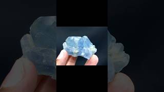 Natural Sky Blue Color Celestine Cluster celestine crystals mineralspecimen crystalenergy [upl. by Oflodur]