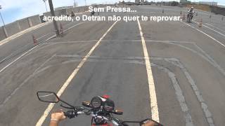 Aulas Praticas de Moto DetranDF [upl. by Allesig112]