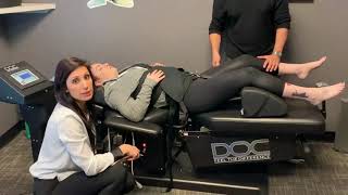 Beverly Hills Chiropractors  Decompression Table  Back Pain [upl. by Wier676]