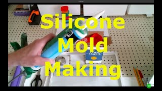 NO MESS Silicone amp Cornstarch plus DIY pourable Silicone MOLD MAKING [upl. by Enehs]