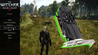 The Witcher 3 Wild Hunt  usando una GTX 1050 Ti Low Profile 4gb [upl. by Middendorf]