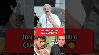 Jon Sempre Seguiu na Linha Reta 💪🔥 JonVlogs Determinação Sucesso RuyterPoubel [upl. by Derte]