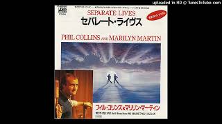 Phil Collins amp Marilyn Martin  Separate Lives [upl. by Kassey]