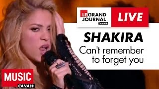 Shakira  Cant Remember To Forget You  Live du Grand Journal [upl. by Adel147]