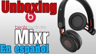 DESEMPAQUETADO unboxing BEATS BY DR DRE MIXR EN ESPAÑOL [upl. by Joao]