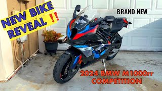 TAKING DELIVERY OF THE BRAND NEW BMW M1000RR COMPETITION  Pablo from BOASY BIKERS NEW BIKE REVEAL [upl. by Hamachi]