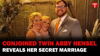 Conjoined Twin Abby Hensel Marries US Army Veteran  Abby amp Brittany Update [upl. by Hedve]