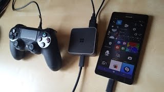 Можно ли подключить джойстик от PS4 к Lumia 950 [upl. by Nena]