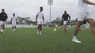 Rwanda vs Bénin  Entraînement des Guépards sur la pelouse synthétique du Kigali Pele Stadium [upl. by Eylk]