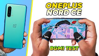 Oneplus Nord CE BGMI Gaming Review with FPS Test Test 😱 Gyro Graphics Gameplay 😱 SD750G [upl. by Mehalek849]